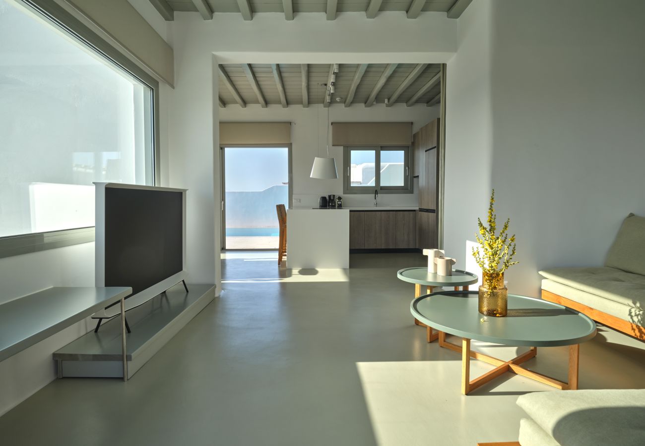 Villa in Mykonos - Luxspace Mykonian Retreat: Vista Bliss