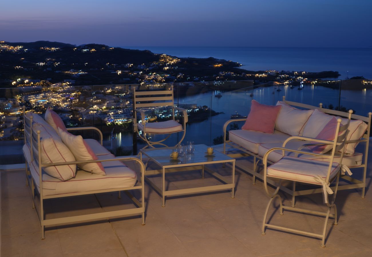 Villa in Mykonos - Luxspace Mykonian Retreat: Vista Bliss