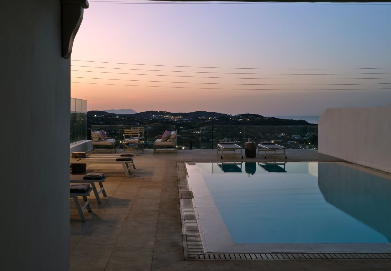 Villa in Mykonos - Luxspace Mykonian Retreat: Vista Bliss