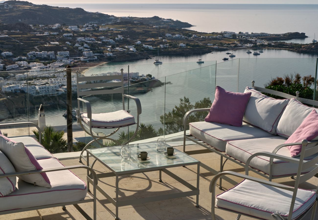Villa in Mykonos - Luxspace Mykonian Retreat: Vista Bliss