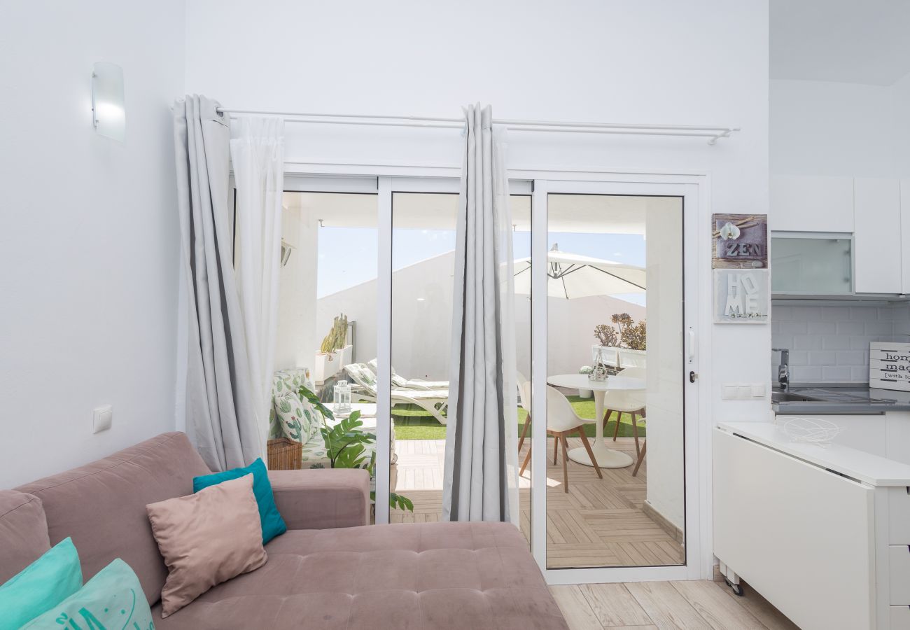 Bungalow in San Bartolomé de Tirajana - Playa del Aguila  Bungalow with Terrace Solarium