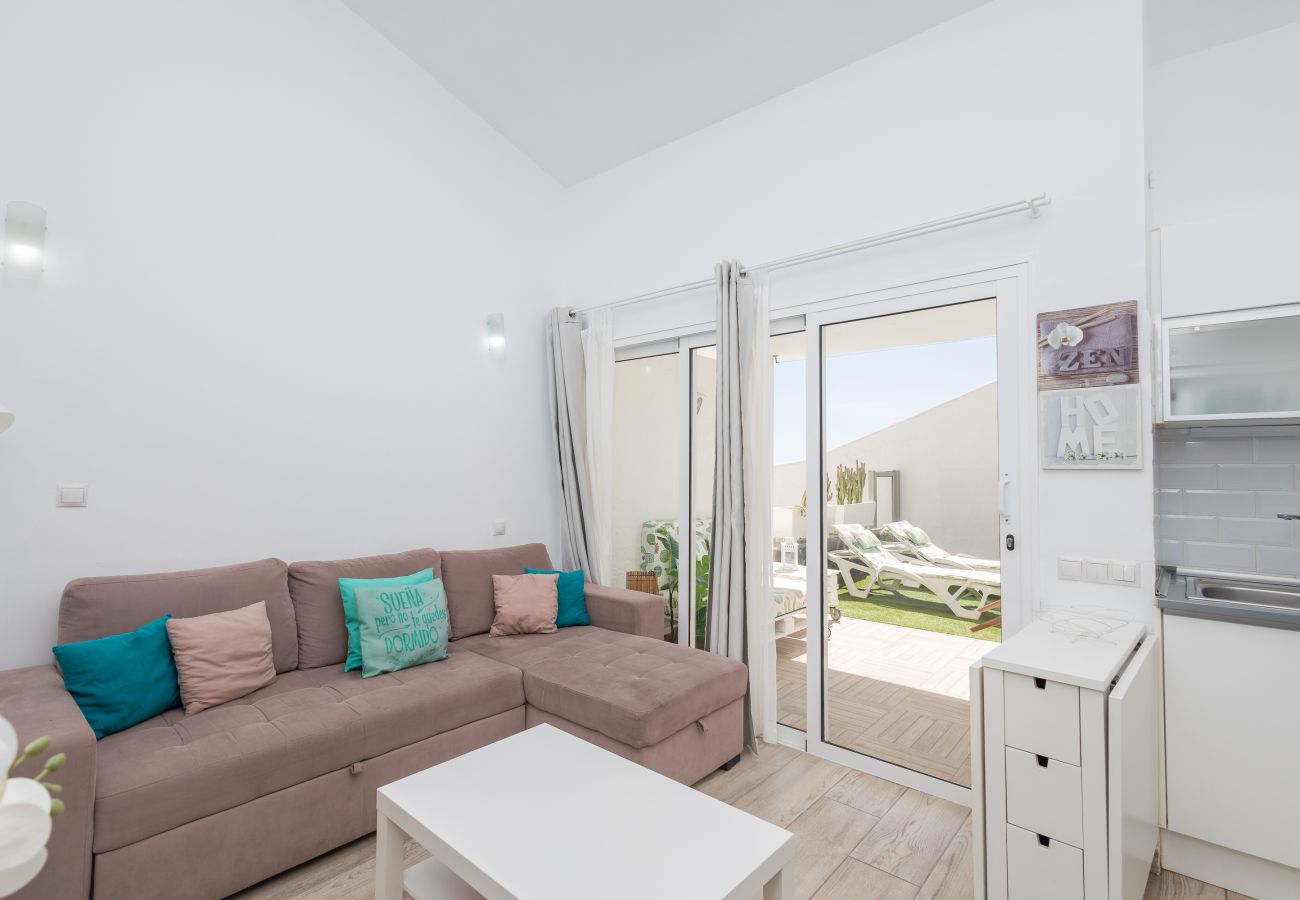 Bungalow in San Bartolomé de Tirajana - Playa del Aguila  Bungalow with Terrace Solarium