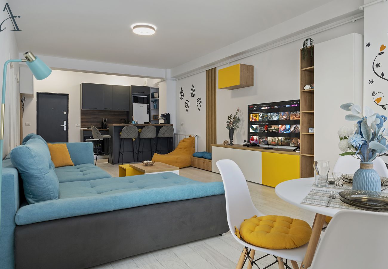Apartment in Mamaia Nord - Brighthouse with Beach View