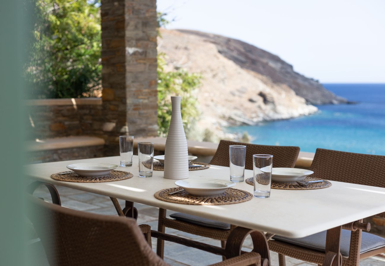 Villa in Andros - Entire Beachfront villa in Andros 
