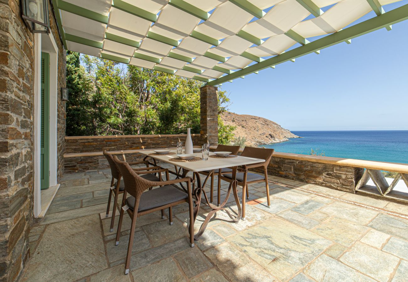Villa in Andros - Entire Beachfront villa in Andros 