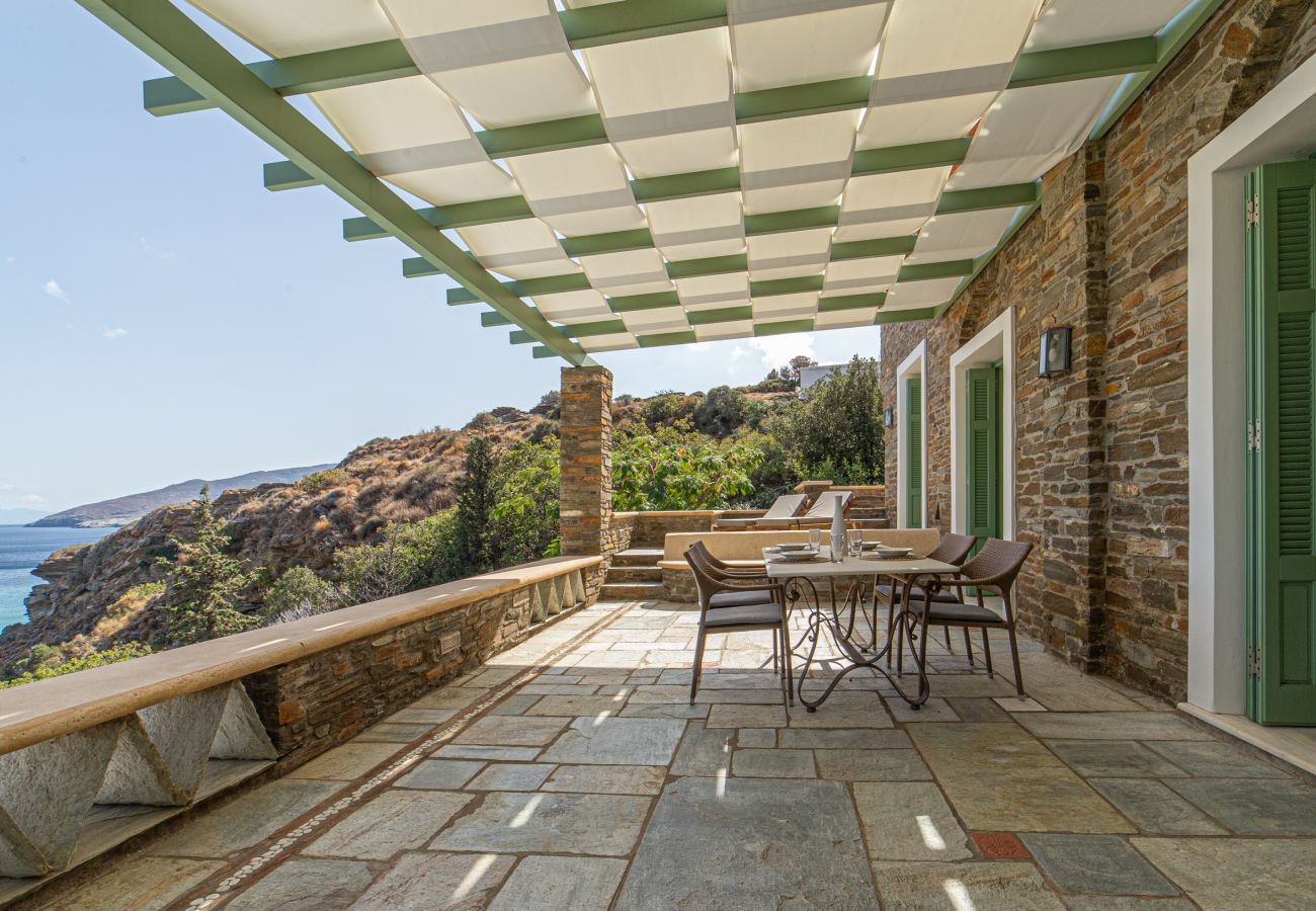 Villa in Andros - Entire Beachfront villa in Andros 