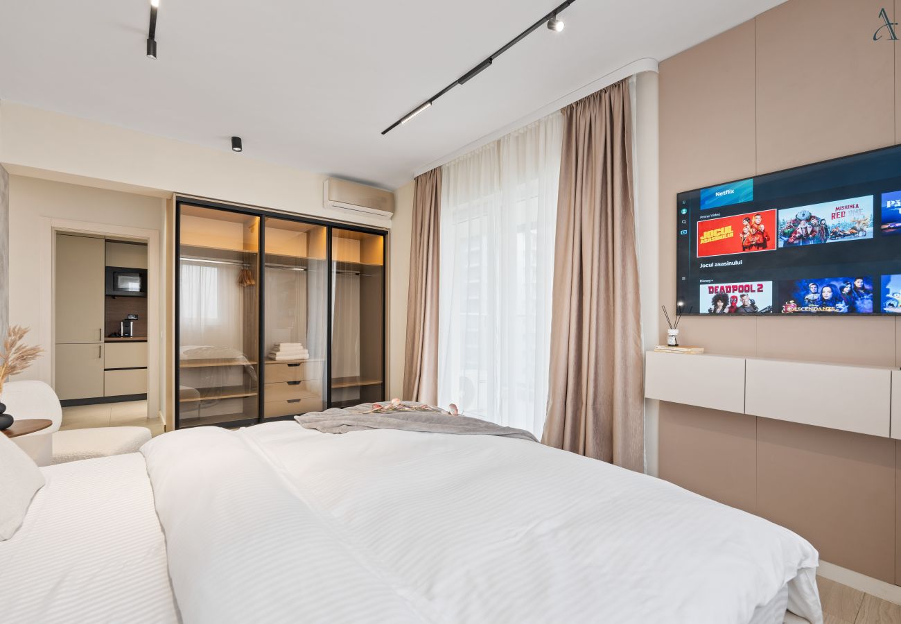 Studio in Bucharest - Studio in Dimri Residence Ghencea