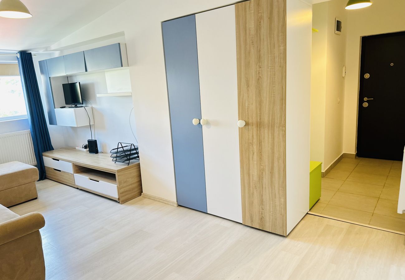 Studio in Bucharest - Comfy Studio near Gara de Nord | Sofa Bed & Kitchen