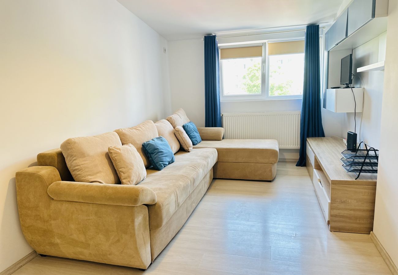 Studio in Bucharest - Comfy Studio near Gara de Nord | Sofa Bed & Kitchen