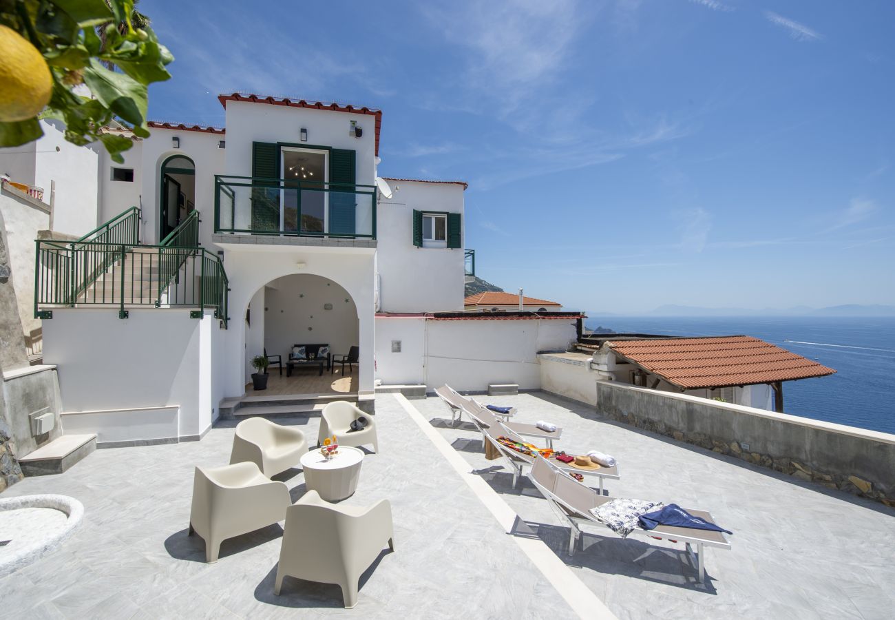 Villa in Praiano - Villa CristAl - Sea View Villa with Private Garden