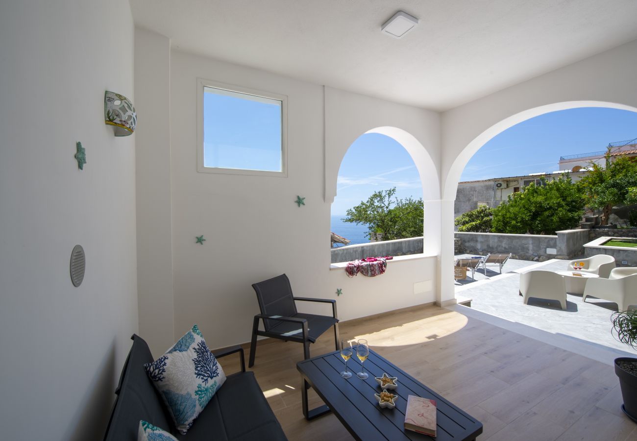 Villa in Praiano - Villa CristAl - Sea View Villa with Private Garden