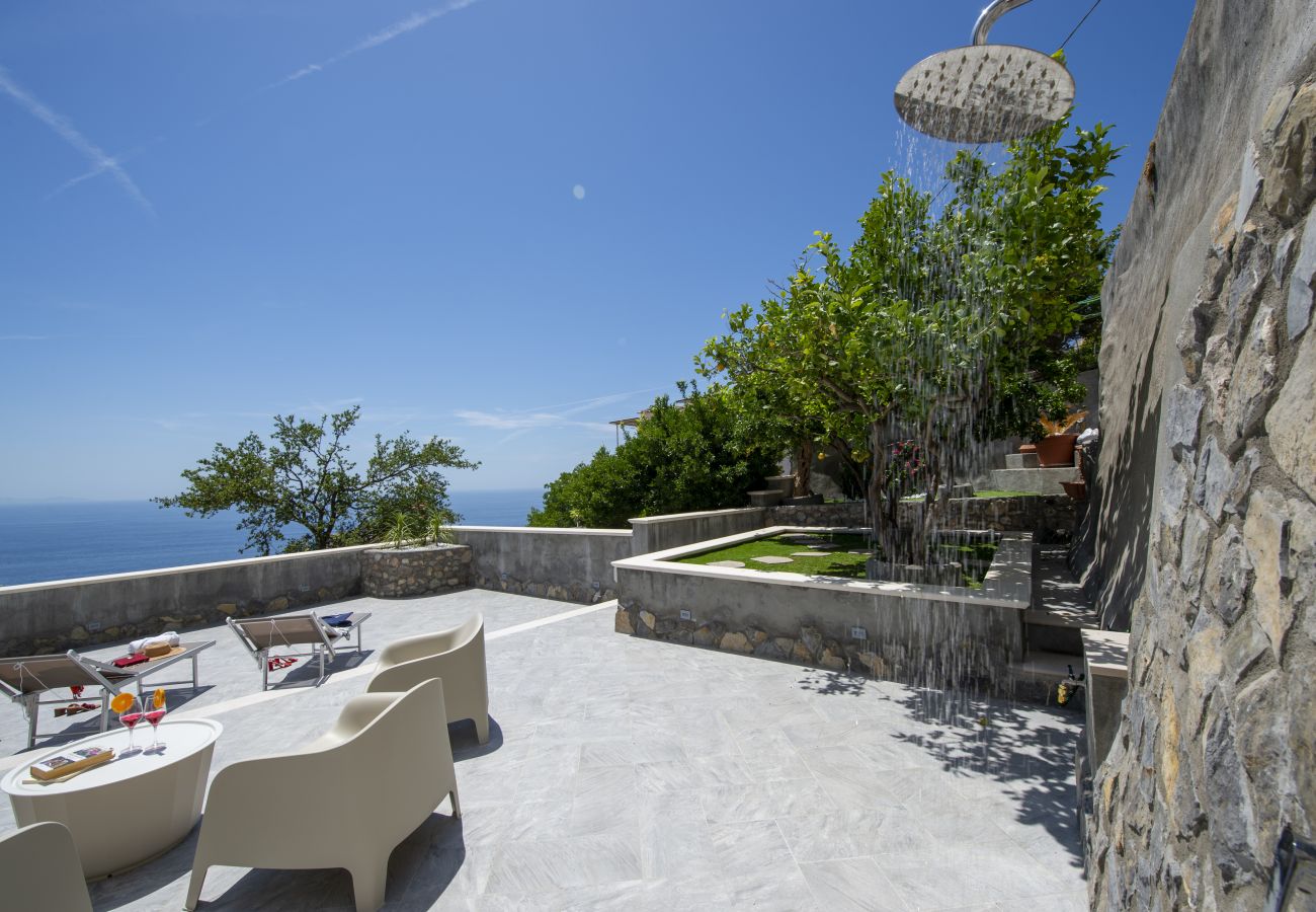 Villa in Praiano - Villa CristAl - Sea View Villa with Private Garden