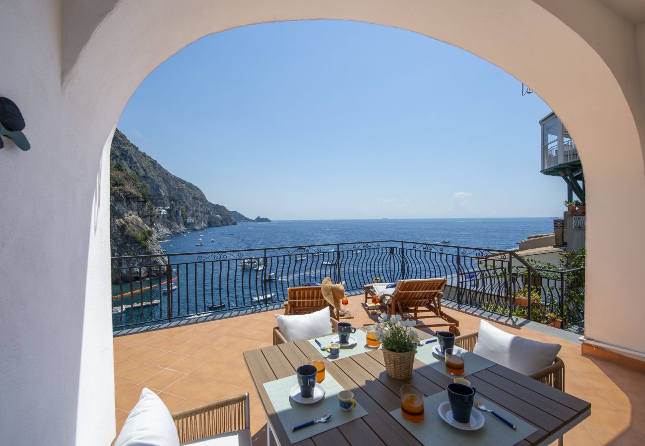 House in Praiano - Casa Albachiara | Waterfront, Just Steps from the Beach
