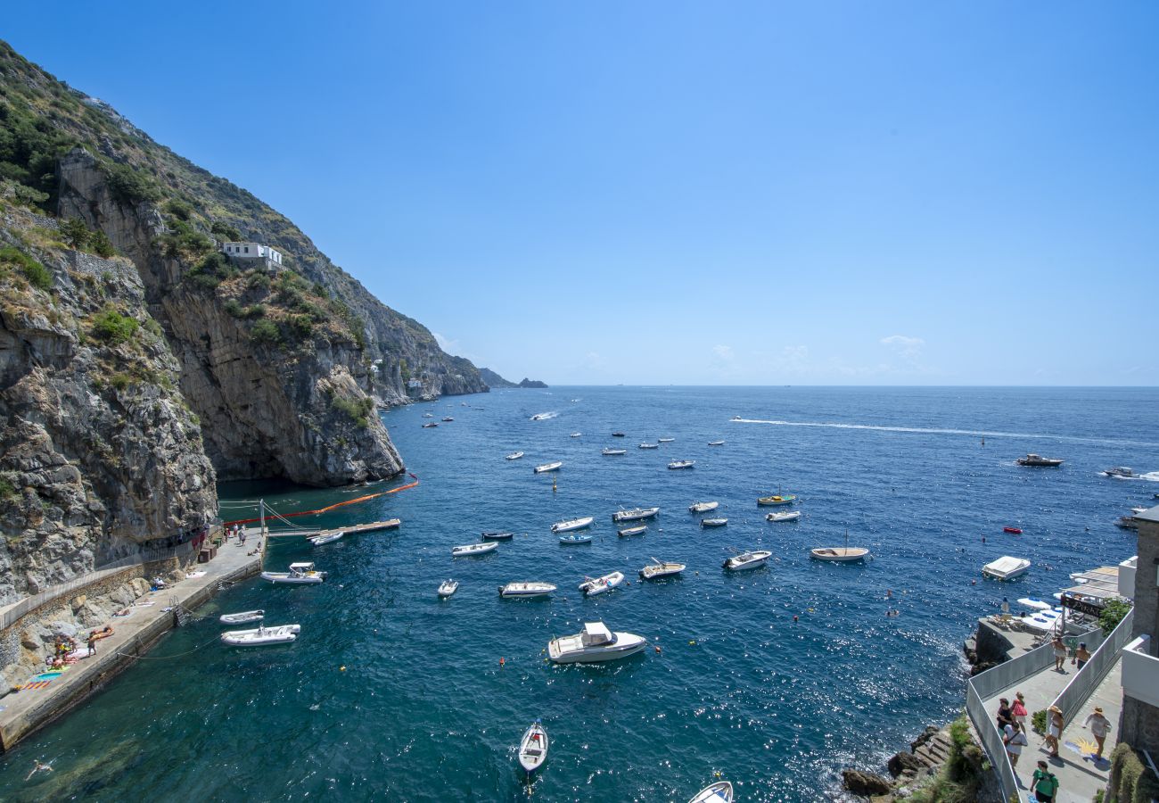 House in Praiano - Casa Albachiara | Waterfront, Just Steps from the Beach