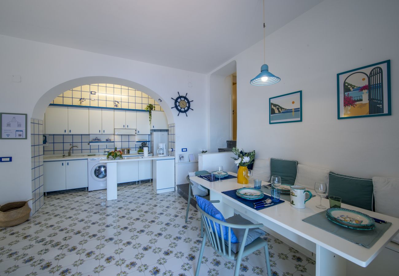 House in Praiano - Casa Albachiara | Waterfront, Just Steps from the Beach