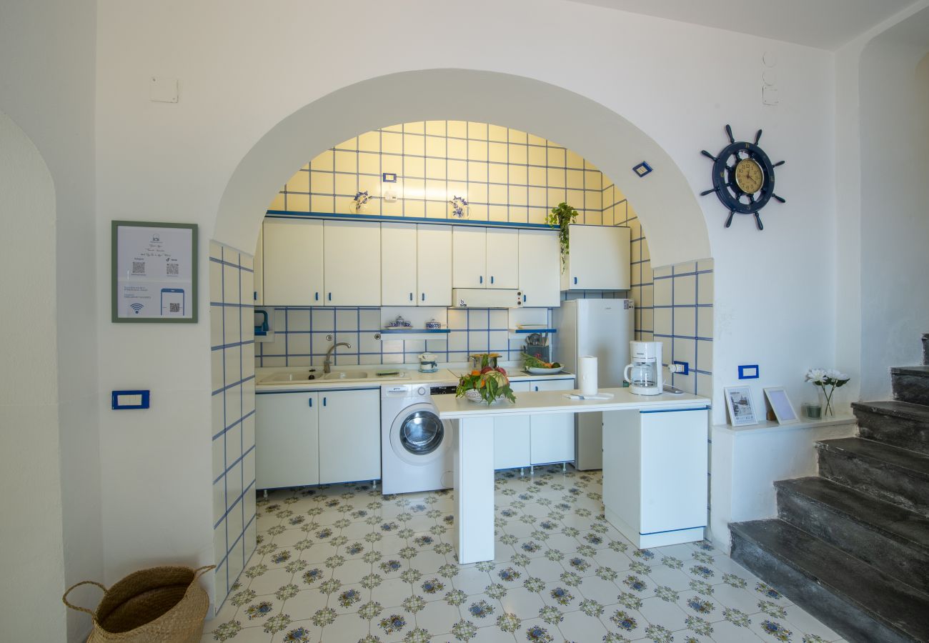 House in Praiano - Casa Albachiara | Waterfront, Just Steps from the Beach