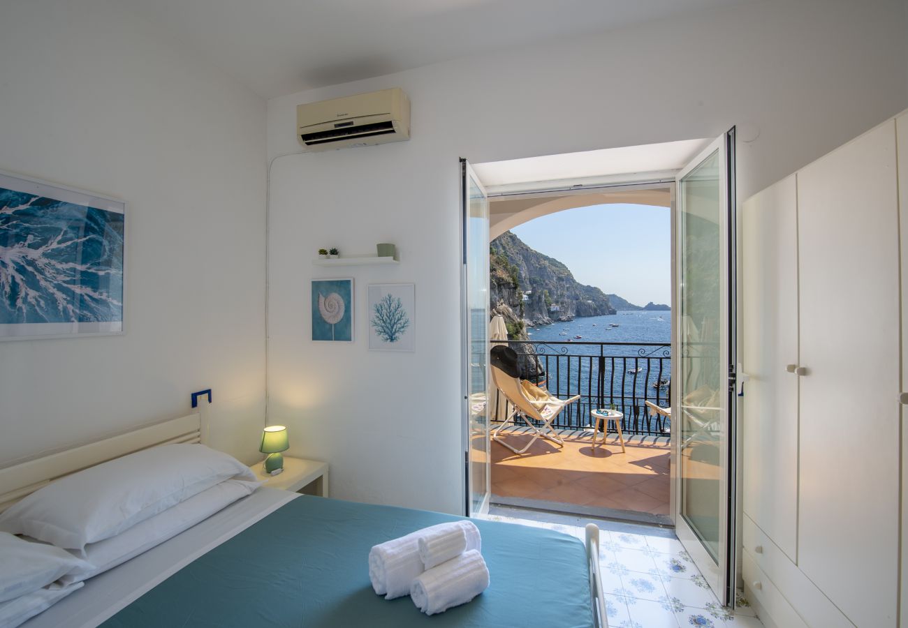 House in Praiano - Casa Albachiara | Waterfront, Just Steps from the Beach
