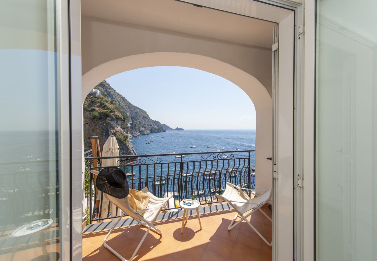 House in Praiano - Casa Albachiara | Waterfront, Just Steps from the Beach