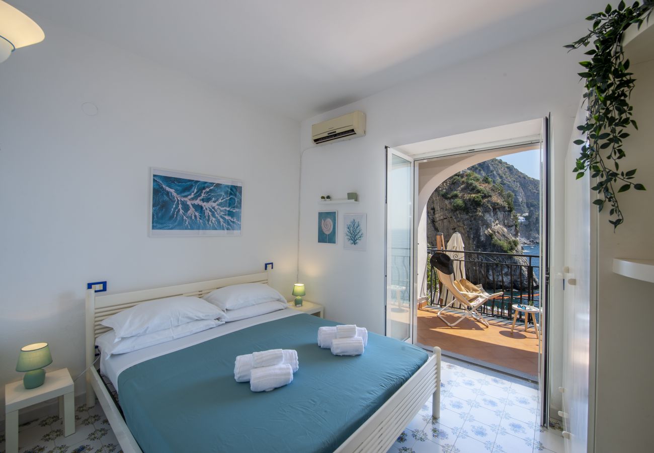 House in Praiano - Casa Albachiara | Waterfront, Just Steps from the Beach