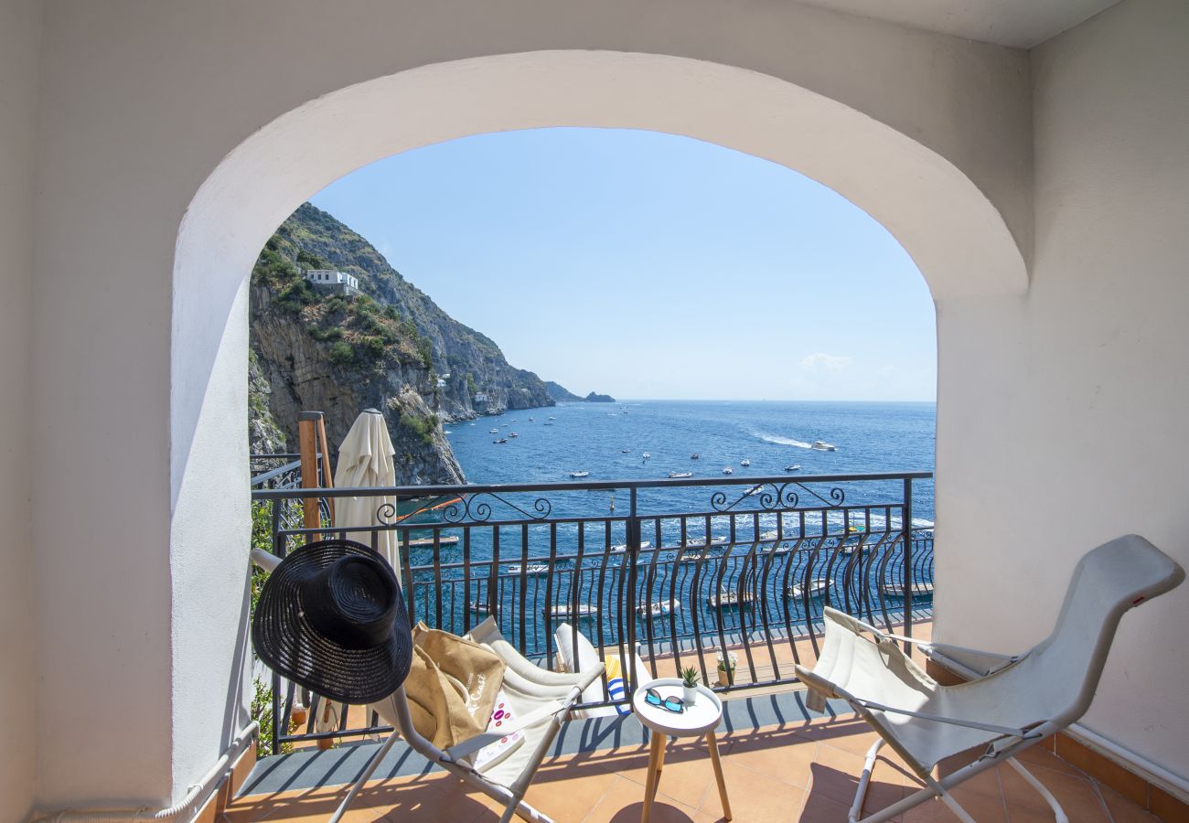 House in Praiano - Casa Albachiara | Waterfront, Just Steps from the Beach