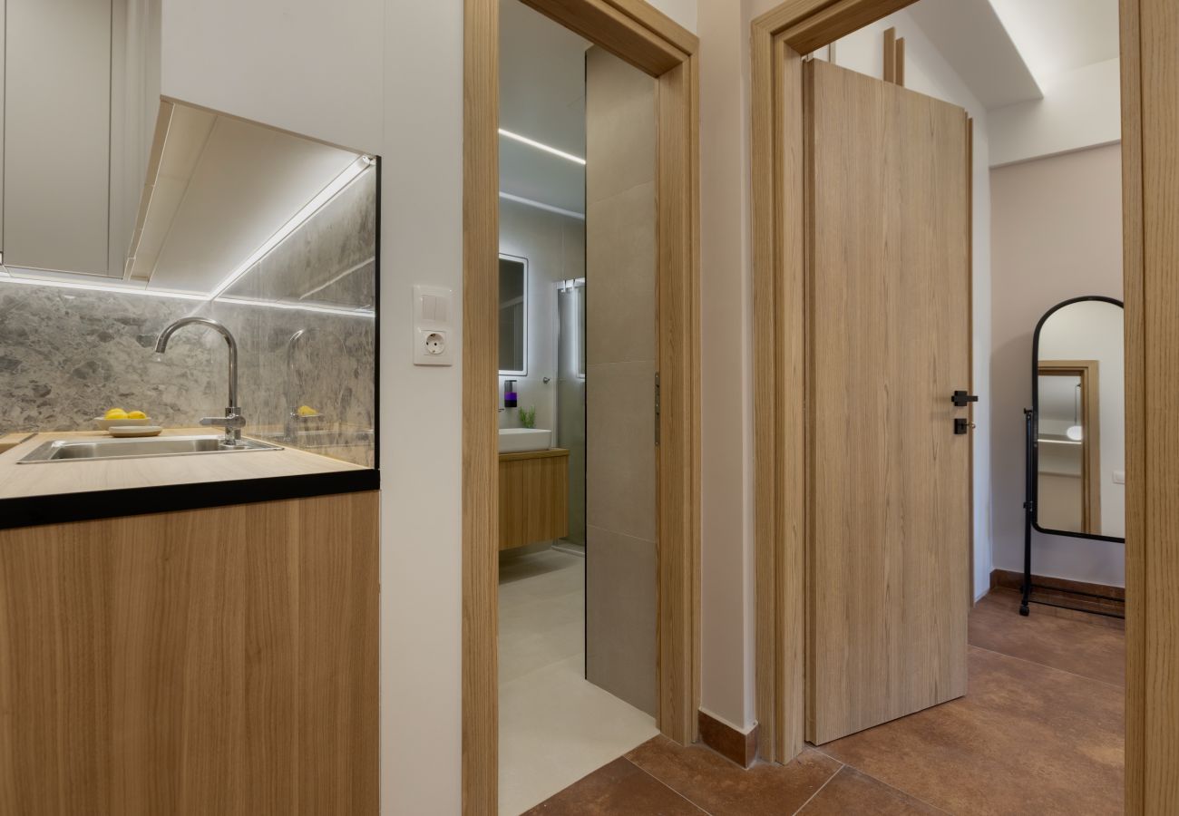 Apartment in Kallithea - Minimal City View Apartment